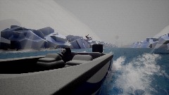 Weekly challenge!                   Penguin water skiing