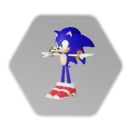 Sonic The Hedgehog in sonic adventure 2