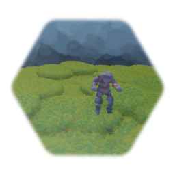 Golem with death animation