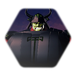 Giant Orc samurai