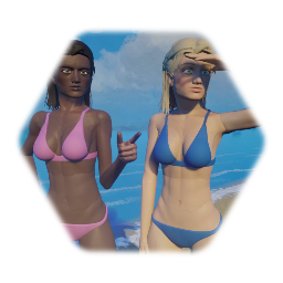 Realistic Woman 1 - Bikini (Female)