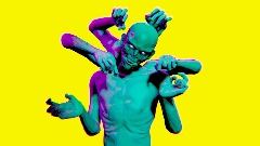 A weird monster thing