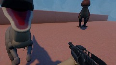 Jurassic Park Gunner Test  WIP