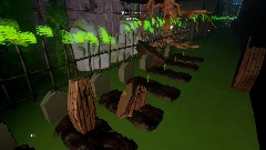 Medievil Hilltop Cemetery 2d to 3d concept Ancient Dangers: