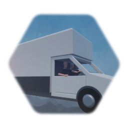 Three Men In Luton Van