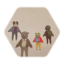 Remix of The Wind In The Willows Characters