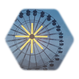 Golden Apple Amusement Park Ferris Wheel (BackGround)