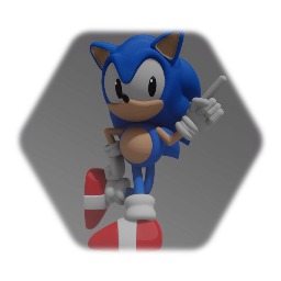 Sonic CGI Model V2
