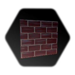 Industrial Brick Wall Portion