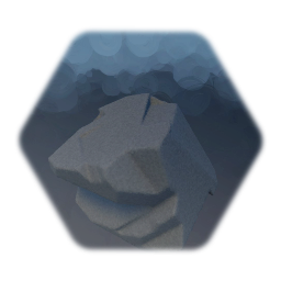 Rock boulder