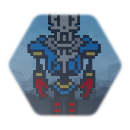 Disbelief Papyrus (Phase 4) Overworld Sprite