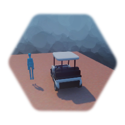 Rideable Golf Cart