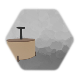 Japanese Style Belg Semi Flush Mount Light