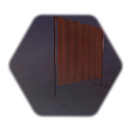 Old hospital curtain