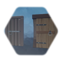 Spooky's jumpscare mansion door