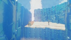 Ashley in the Ice Mountain