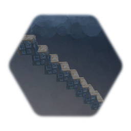 Scala in pietra antica