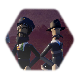 Agent Lidl and Agent Arkham