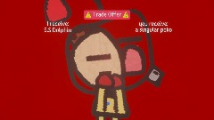 Olimar makes a trade offer with The Hocotate Freight President