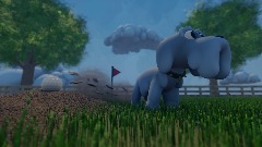 A screenshot taken in Dreams. 1 of 2.