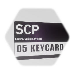 SCP 05 KEYCARD