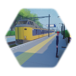 Remix of Train of the Dutch Railways (NS) - Koploper