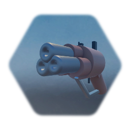 Triple Barrel Pistol