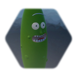 Pickle Rick Controllable Puppet (Remixable)