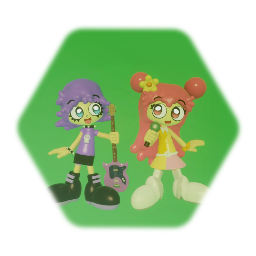 Ami & Yumi with Infinity model style