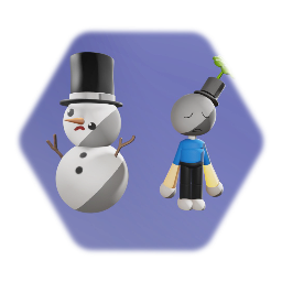 DASN - Snowman And Lucky Boy Nextbots