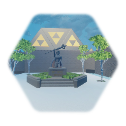 Alternate Dimension Hyrule Castle Backyard
