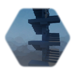 Stairs Fire Escape spiral modular