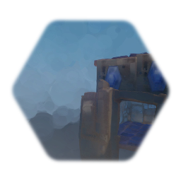 Small Ancient Temple Room