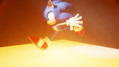 Sonic running animation