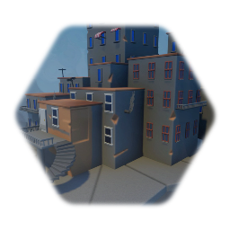 City buildings - Caotic Neighborhood