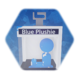 Blue marketable plushie! !