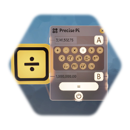 Precise Pi (1 Gadget)