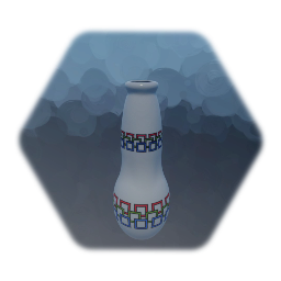 Tall Vase - RGB Squares