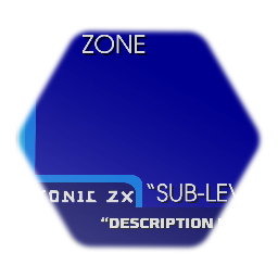 Sonic ZX - On Screen UI Assets