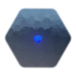 Blue gem jewel
