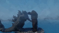Godzilla vs king Kong