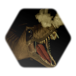 Rexy the t-rex from Jurassic park
