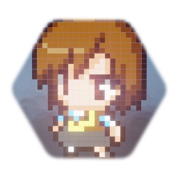 御坂美琴　ドット絵