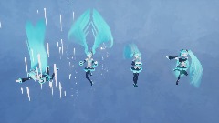 Hatsune Miku hair test