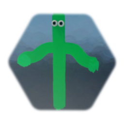 Whacky arm flailing tube man