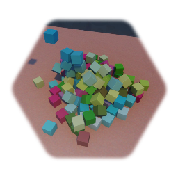 Emits color cubes