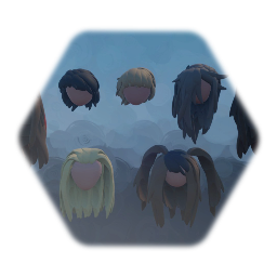 Asads Hairstyles Set 1