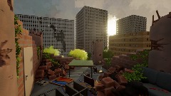 City Scene : Light vs Dark