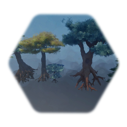 Low cost Trees and bushes