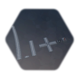 Railway Tracks (with concrete sleepers)